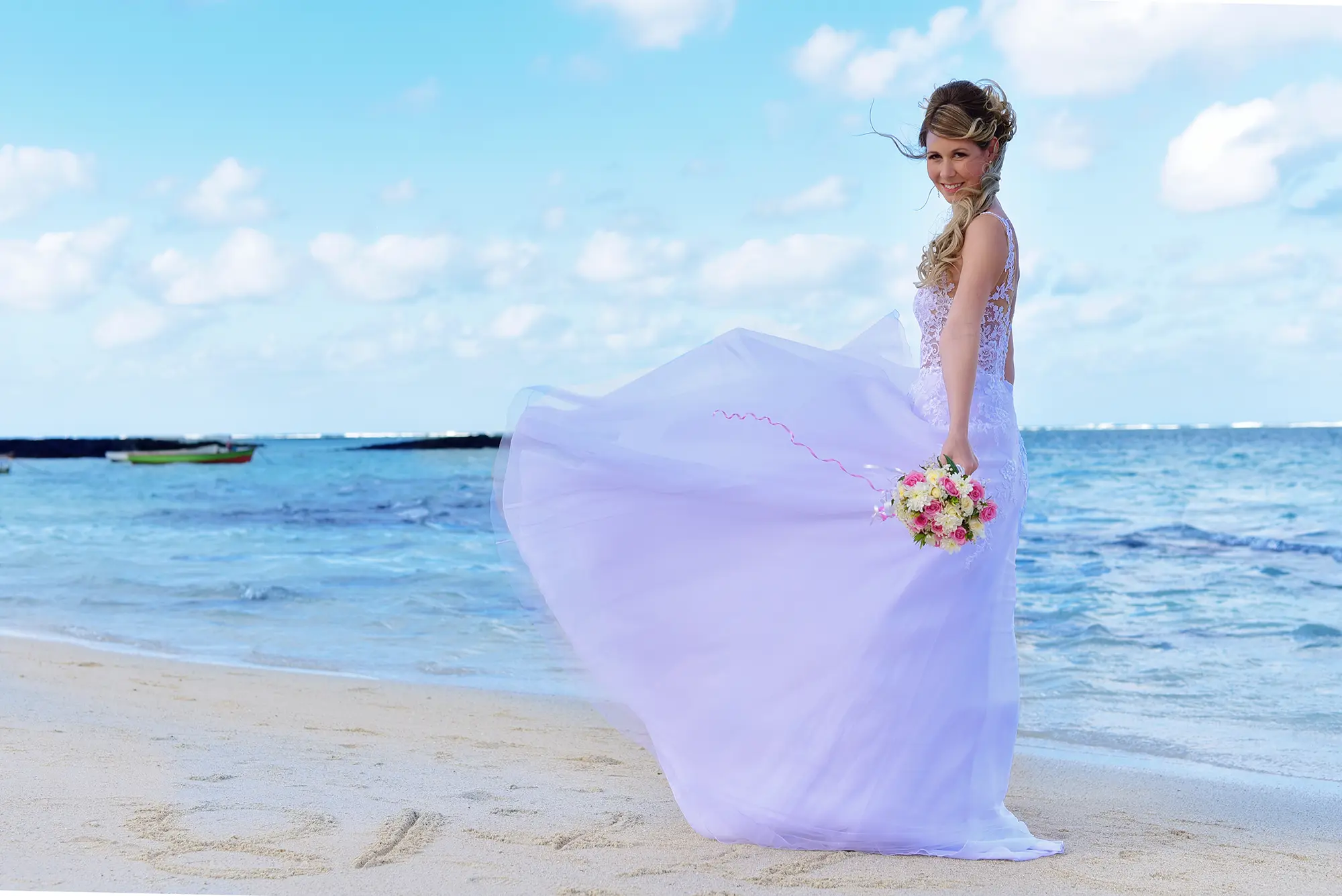 Engagement session Belle Mare Mauritius