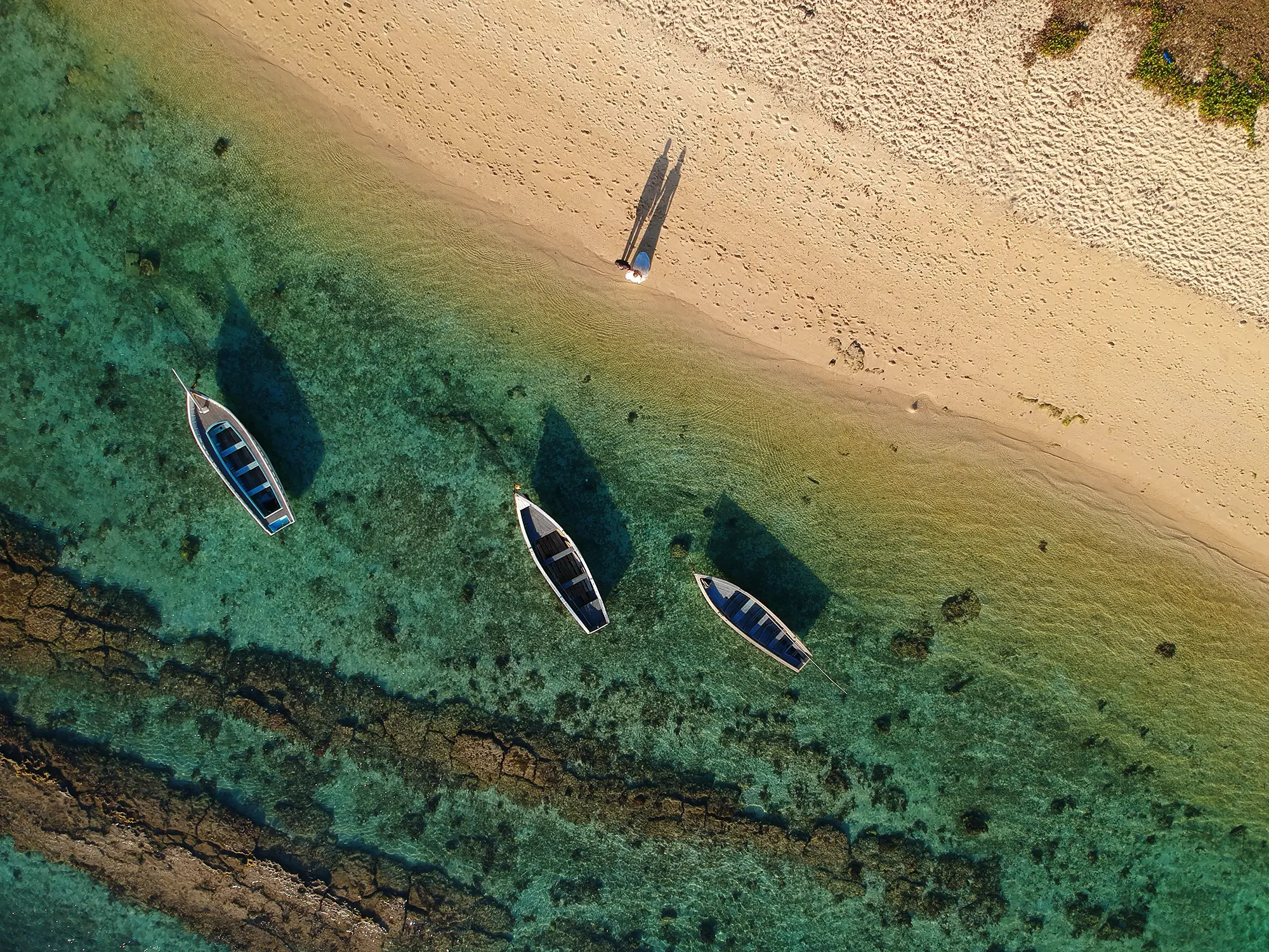 Balaclava marine park aerial photography Mauritius