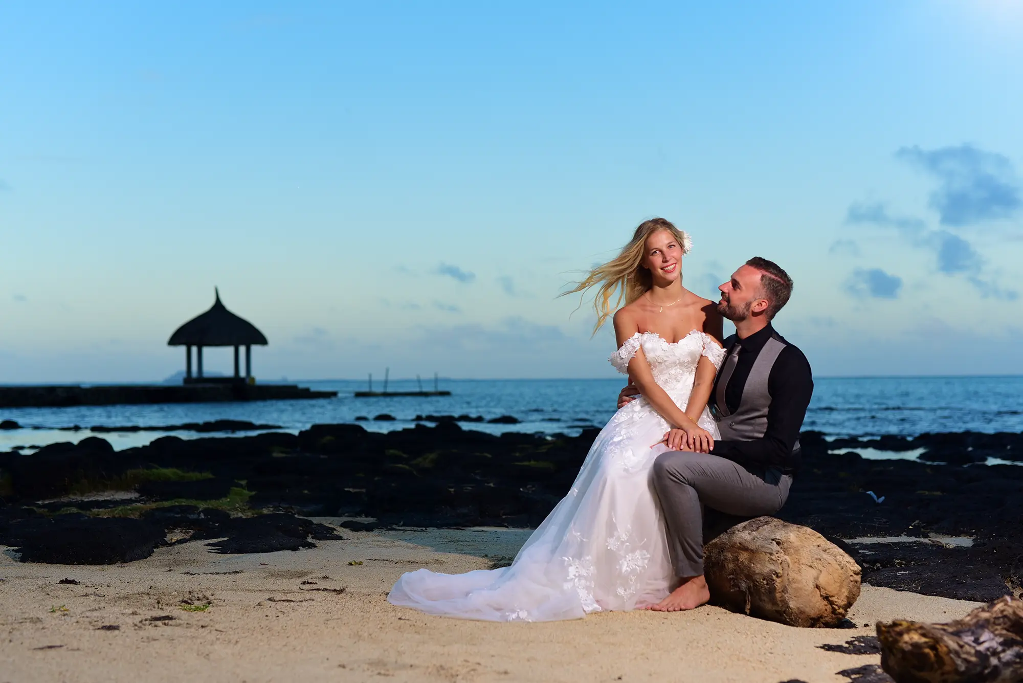 Grand Gaube LUX* resort wedding photography Mauritius