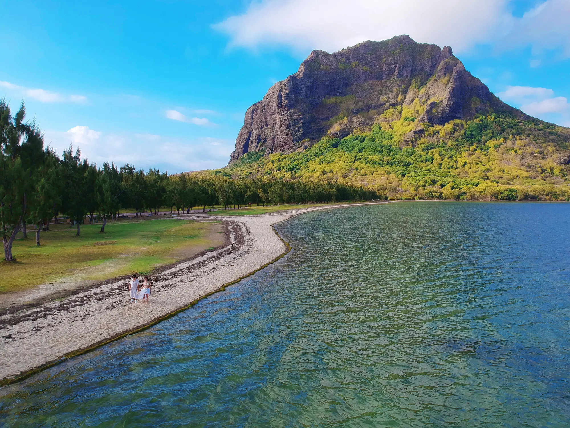 Le Morne aerial drone proposal Mauritius