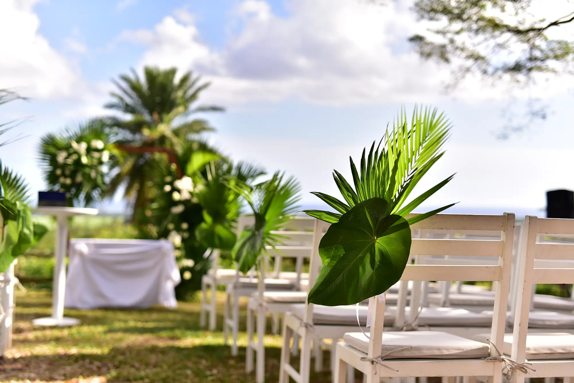 Casela tropical hillside outdoor wedding photography Mauritius